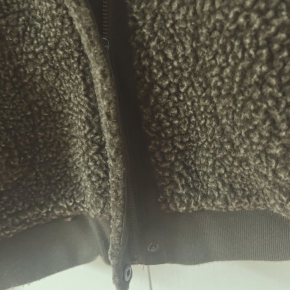 BDG Urban Outfitters Fleece Bomber Jacket, size Large - Picture 4 of 10